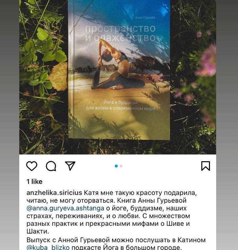отзыв о книге Анны Гурьевой